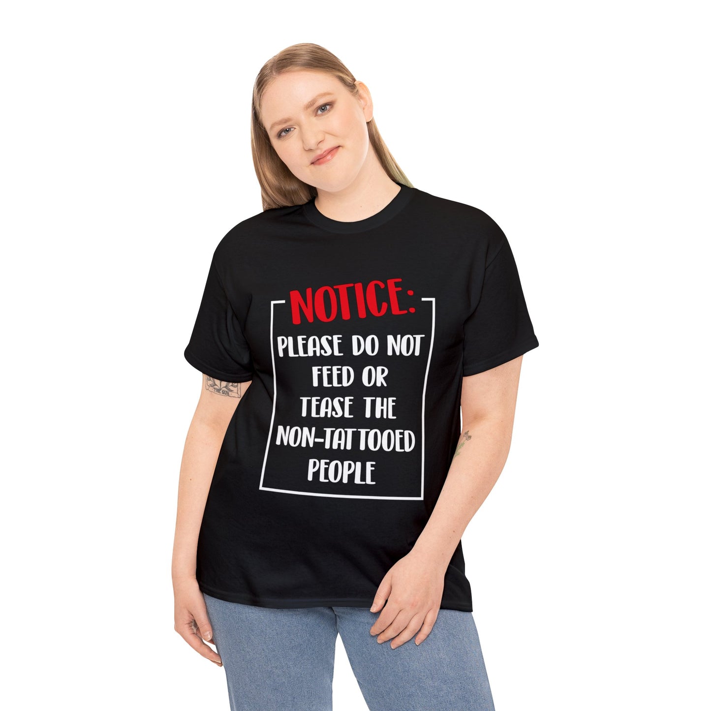 "Do Not Feed Or Tease" Cotton Tee