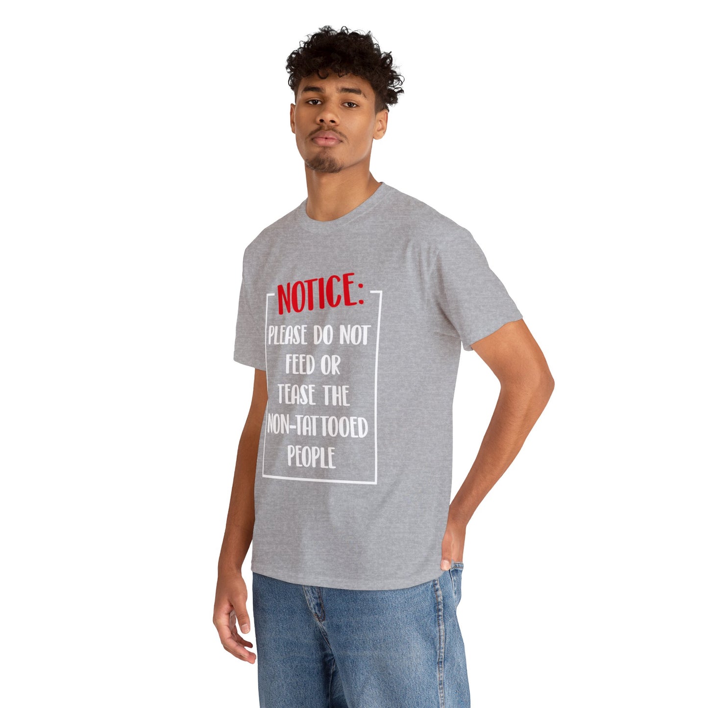 "Do Not Feed Or Tease" Cotton Tee