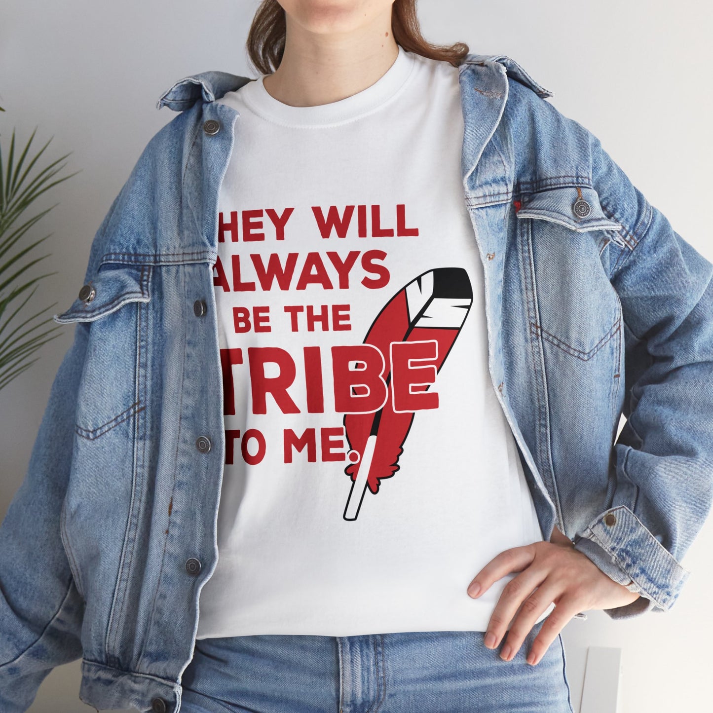 "Tribe"Heavy Cotton Tee