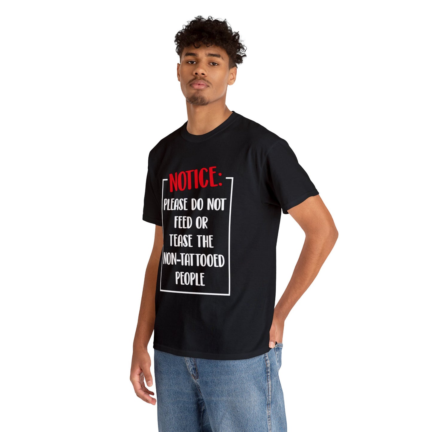 "Do Not Feed Or Tease" Cotton Tee