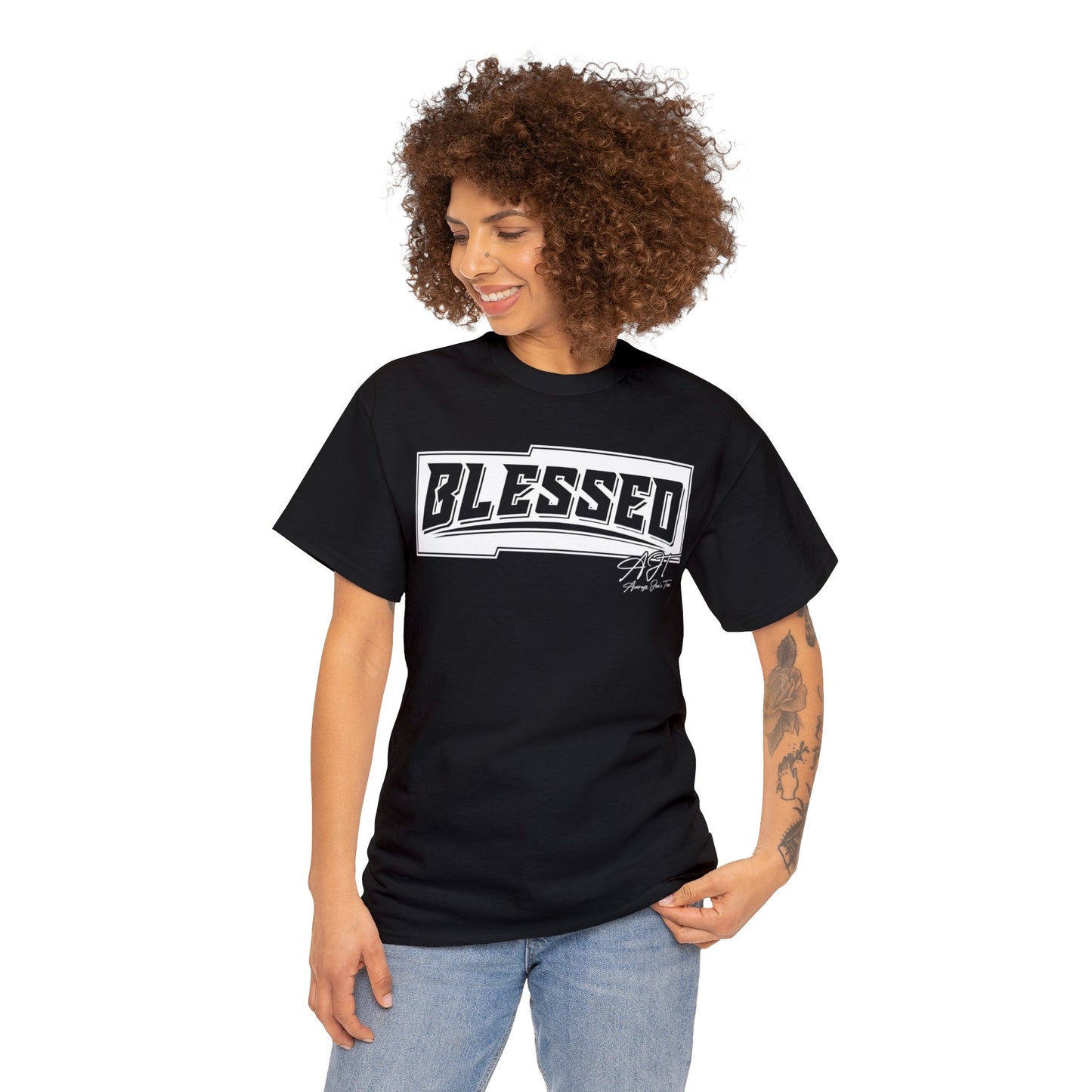 "Blessed" Heavy Cotton Tee