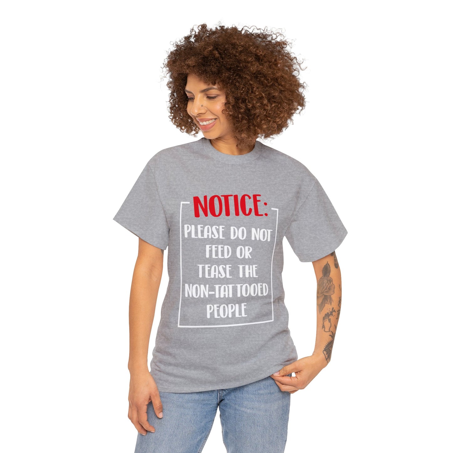 "Do Not Feed Or Tease" Cotton Tee