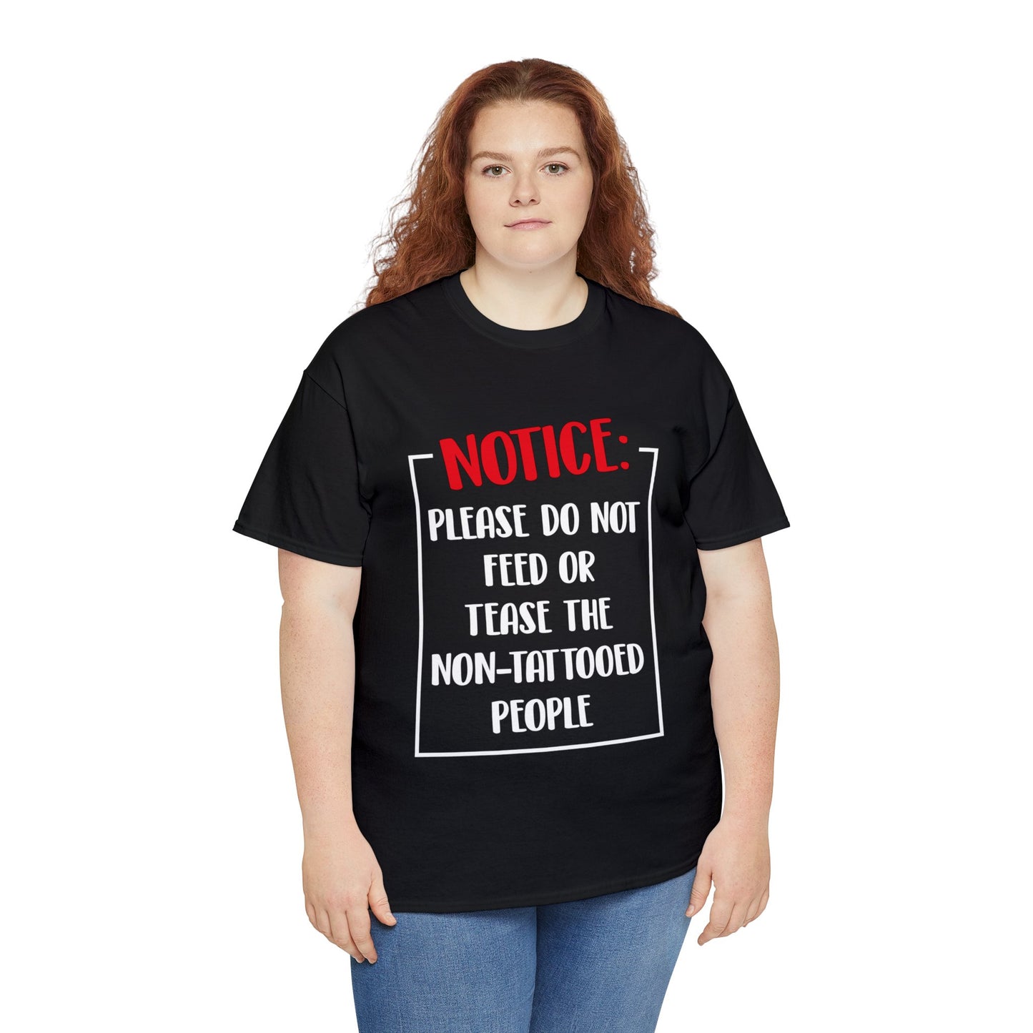 "Do Not Feed Or Tease" Cotton Tee