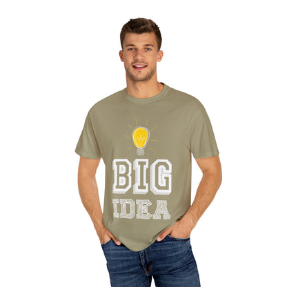 T-Shirt Big Idea Design Unisex Garment-Dyed Tee