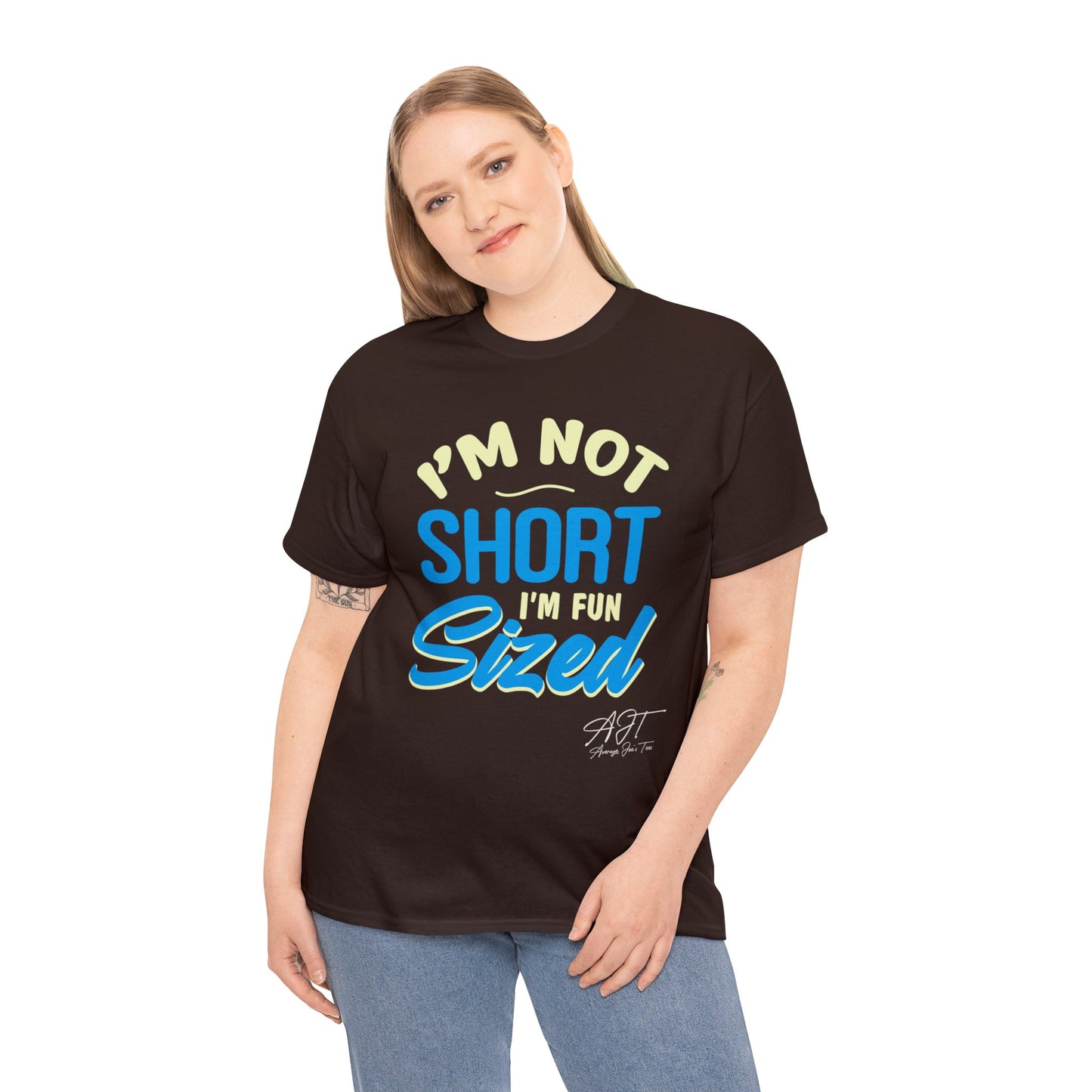 "I'm Not Short" Cotton Tee