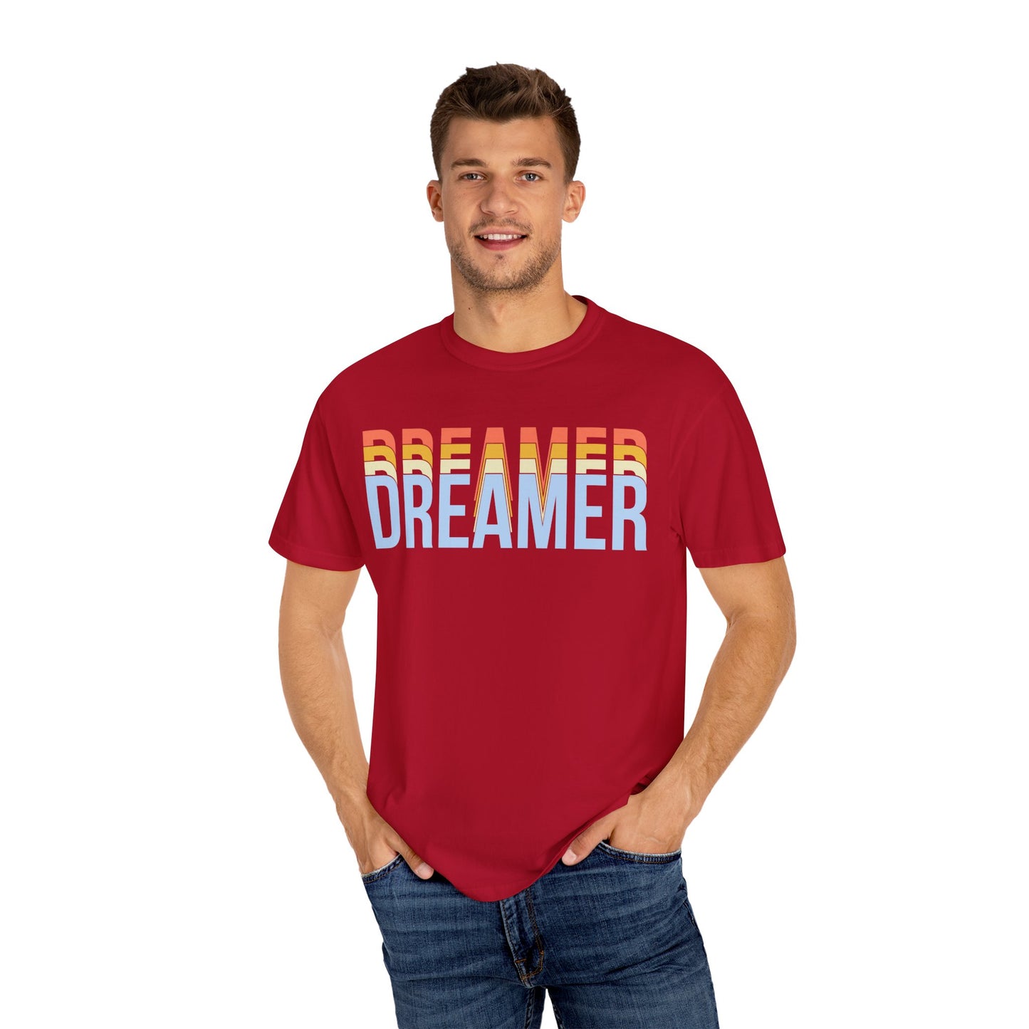 Dreamer T-Shirt - Unisex Garment-Dyed Tee for Those Who Dare to Dream