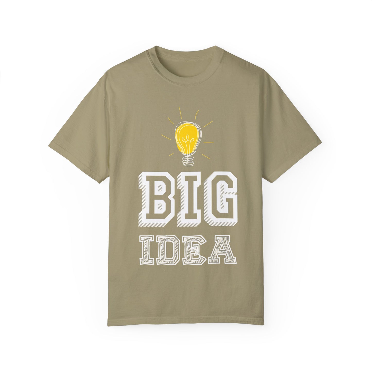 T-Shirt Big Idea Design Unisex Garment-Dyed Tee