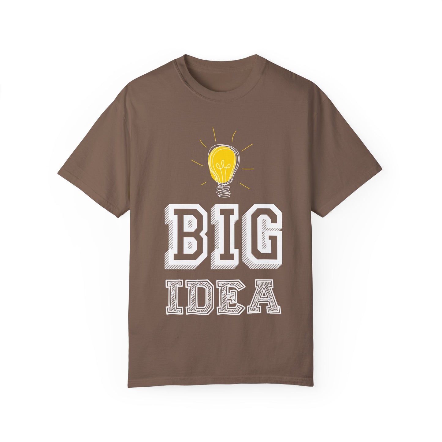 T-Shirt Big Idea Design Unisex Garment-Dyed Tee