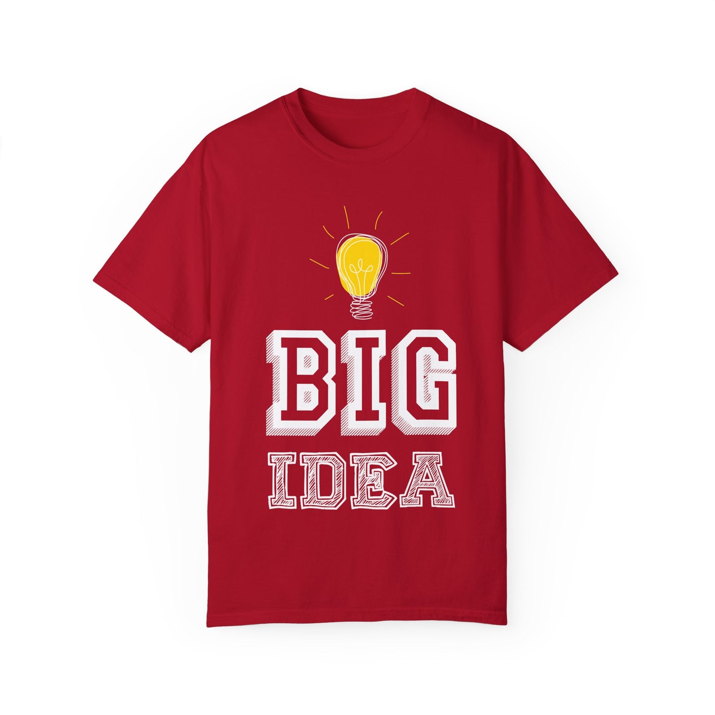 T-Shirt Big Idea Design Unisex Garment-Dyed Tee