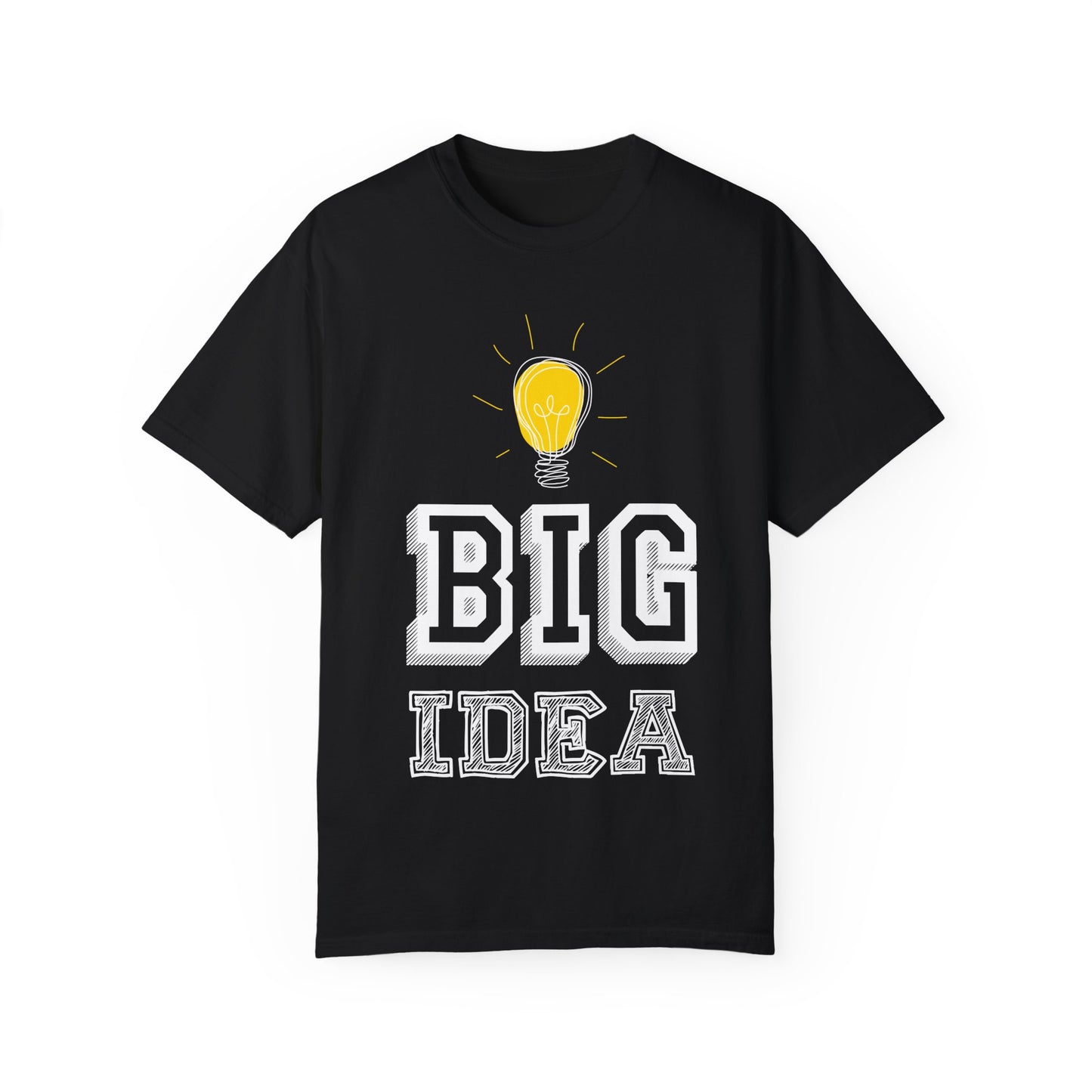 T-Shirt Big Idea Design Unisex Garment-Dyed Tee