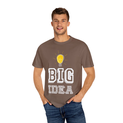 T-Shirt Big Idea Design Unisex Garment-Dyed Tee