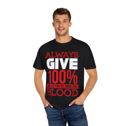 Donating Blood Unisex T-shirt