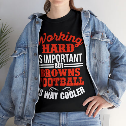 "Working Hard" Cotton Tee