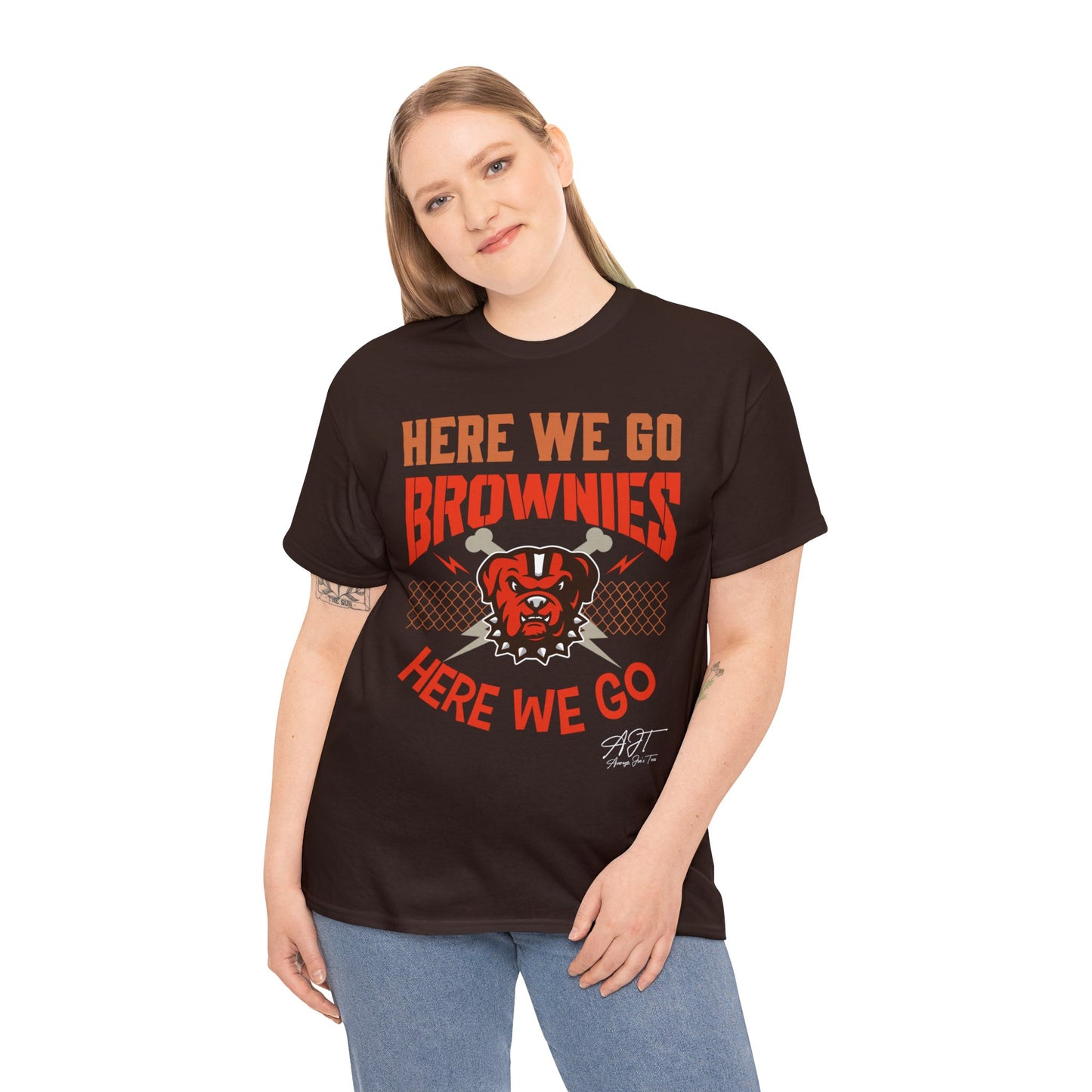 "Here We Go Brownies"Cotton Tee