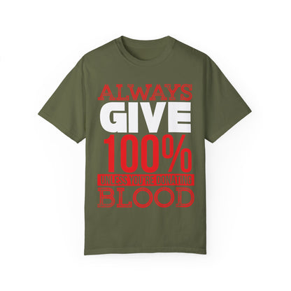 Donating Blood Unisex T-shirt