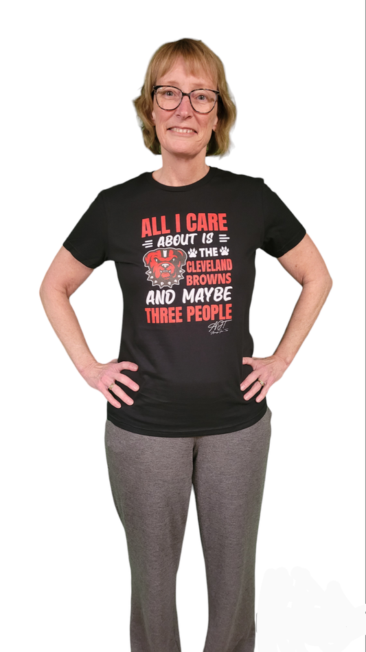 Women's "All I Care About" Softstyle Tee